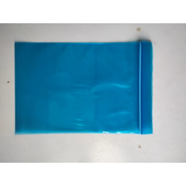 Plastik klip obat warna biru